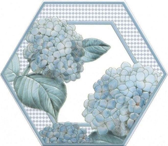 Керамический декор Kerama Marazzi Аньет HGDA301\24001 20х23,1 см плитка kerama marazzi аньет голубой 24006 20х23 1 см