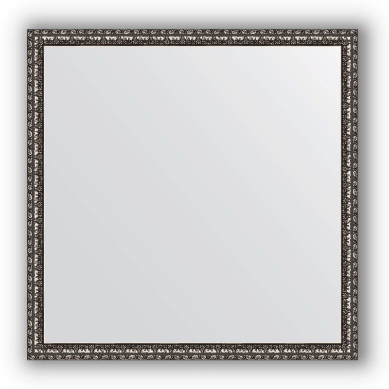 цена Зеркало Evoform Definite 70х70 Черненое серебро