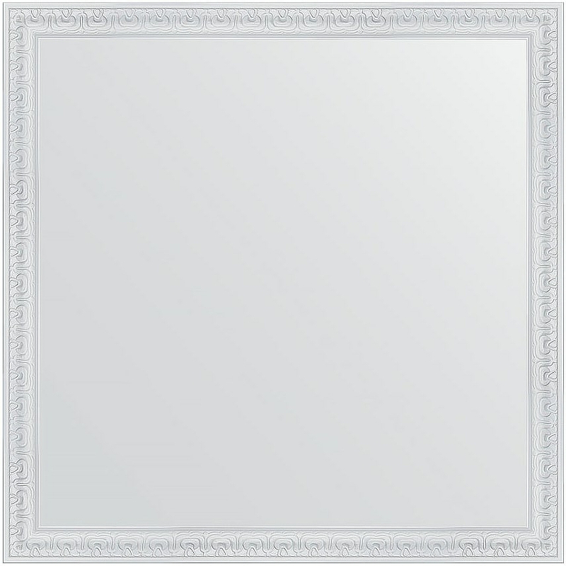Зеркало Evoform Definite 72х72 BY 1021 в багетной раме - Алебастр 48 мм