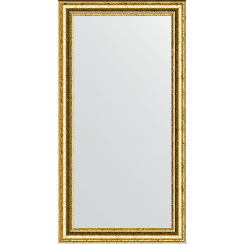 Зеркало Evoform Definite 106х56 BY 1061 в багетной раме - Состаренное золото 67 мм зеркало evoform definite 106х56 сталь