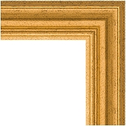 Зеркало Evoform Definite 106х56 BY 1061 в багетной раме - Состаренное золото 67 мм-1