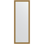 Зеркало Evoform Definite 142х52 BY 1067 в багетной раме - Бусы золотые 46 мм