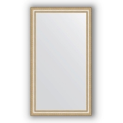 Зеркало Evoform Definite 115х65 BY 1087 в багетной раме - Золотые бусы на серебре 60 мм