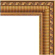 Зеркало Evoform Definite 134х74 BY 1103 в багетной раме - Золотой акведук 61 мм-2