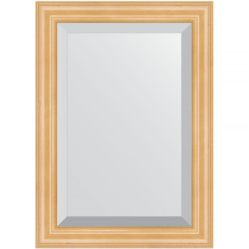 Зеркало Evoform Exclusive 71х51 BY 1123 с фацетом в багетной раме - Сосна 62 мм