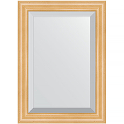 Зеркало Evoform Exclusive 71х51 BY 1123 с фацетом в багетной раме - Сосна 62 мм