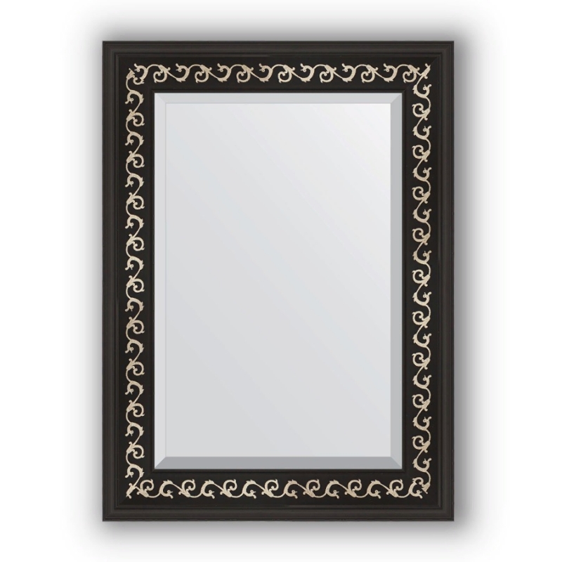 Зеркало Evoform Exclusive 75х55 Черный ардеко зеркало в раме beautyup 175 75 цвет черный