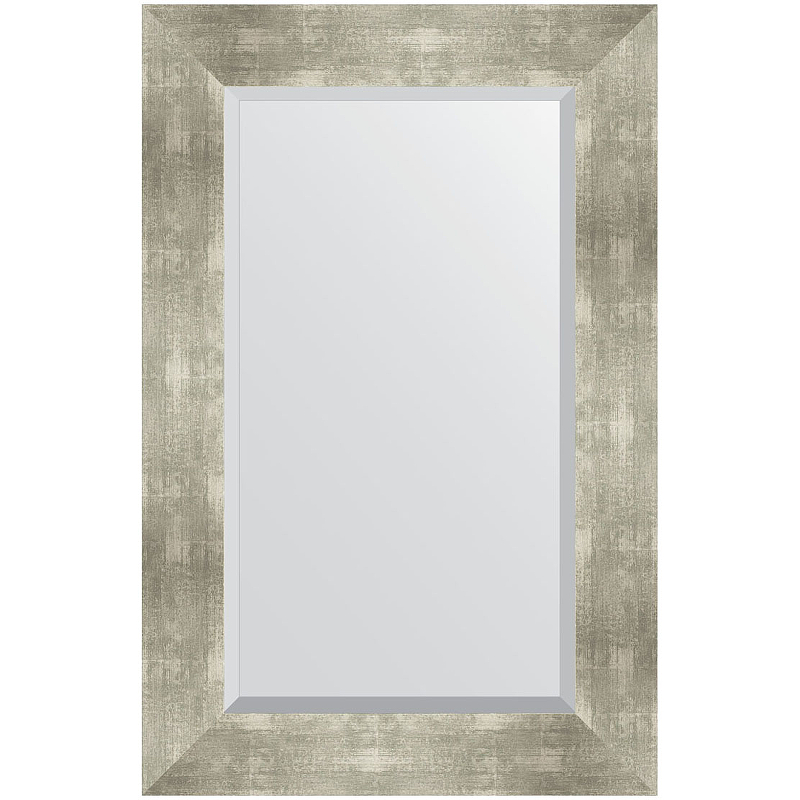 Зеркало Evoform Exclusive 86х56 BY 1140 с фацетом в багетной раме - Алюминий 90 мм