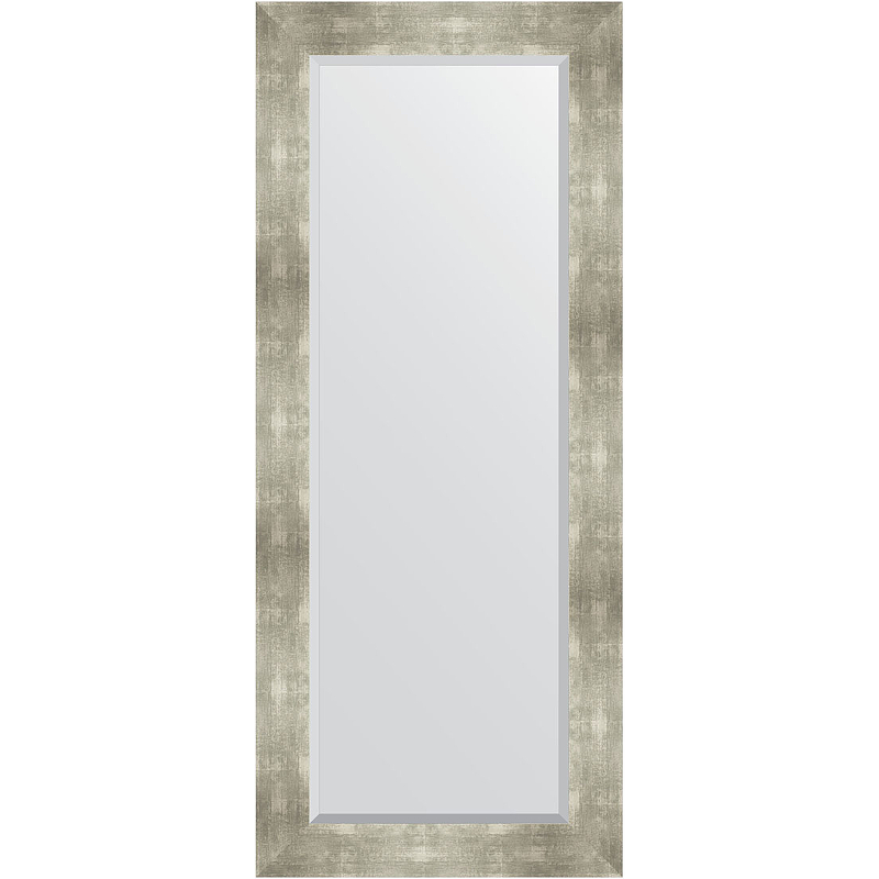 цена Зеркало Evoform Exclusive 146х61 BY 1170 с фацетом в багетной раме - Алюминий 90 мм