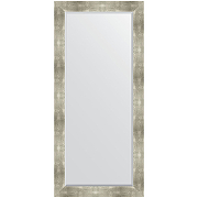 Зеркало Evoform Exclusive 166х76 BY 1210 с фацетом в багетной раме - Алюминий 90 мм