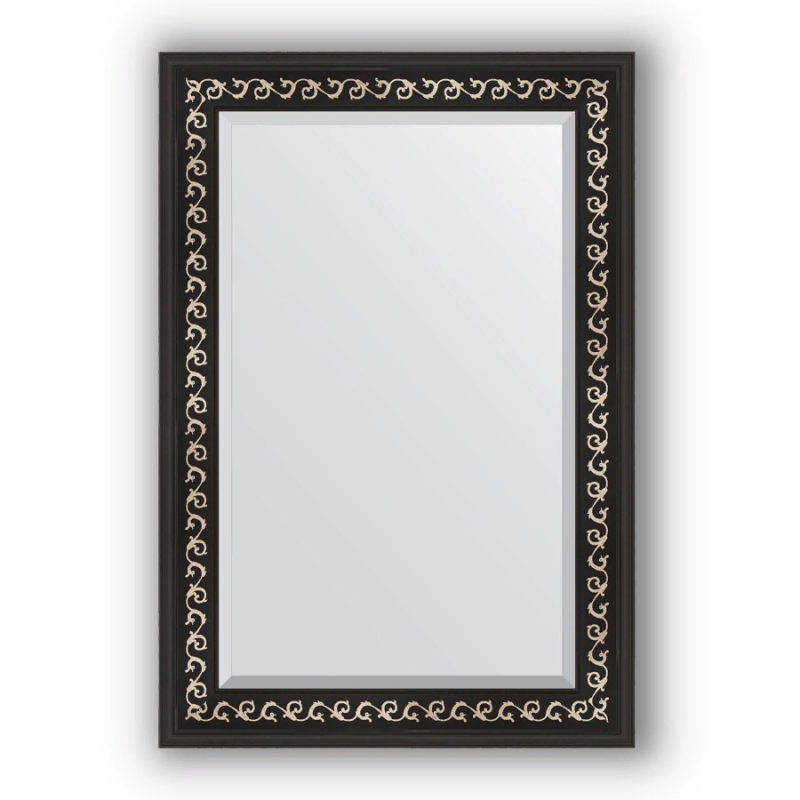 Зеркало Evoform Exclusive 95х65 Черный ардеко зеркало evoform exclusive 105х75 черный ардеко