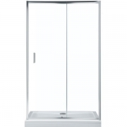 Душевая дверь Aquanet SD-1200A 120 209406 профиль Хром стекло прозрачное