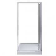 Душевая дверь Aquanet Alfa NAA6422 100 210022 профиль Хром стекло прозрачное-1