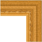 Зеркало Evoform Exclusive 115х55 BY 1244 с фацетом в багетной раме - Сусальное золото 80 мм-1