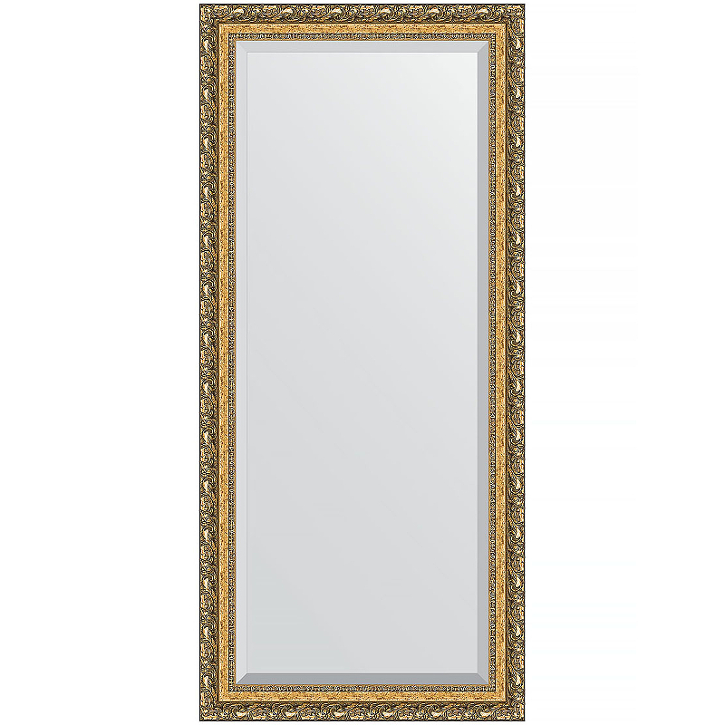 цена Зеркало Evoform Exclusive 165х75 BY 1310 с фацетом в багетной раме - Виньетка бронзовая 85 мм