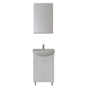 Комплект мебели для ванной Sanstar Июнь 50 1.1-1.4.1.+131201S0011B0+43.1-2.4.1. Белый