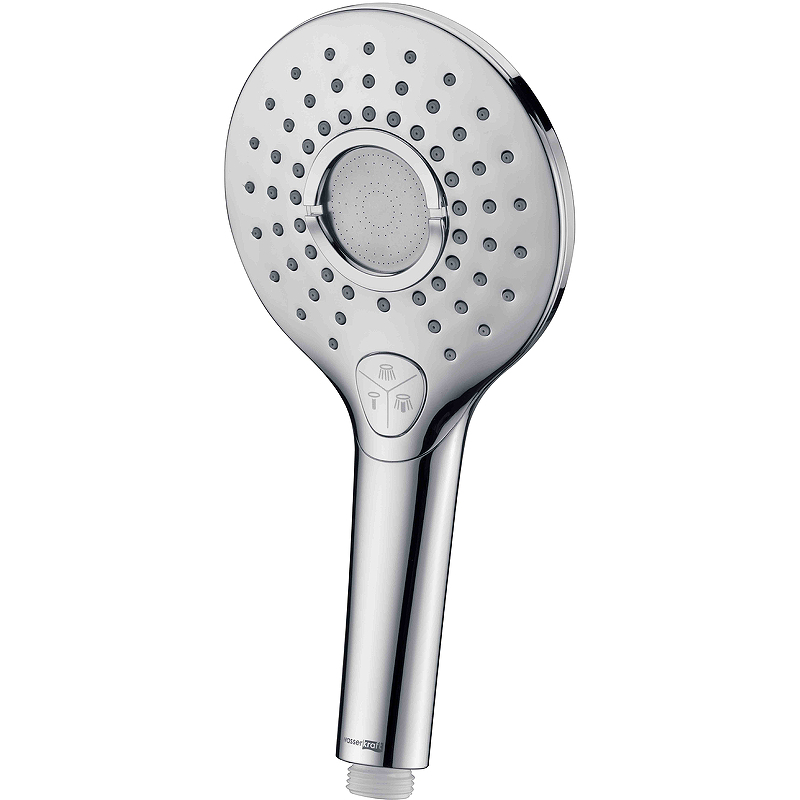 Ручной душ WasserKRAFT A101 Хром ручной душ wasserkraft a035 хром