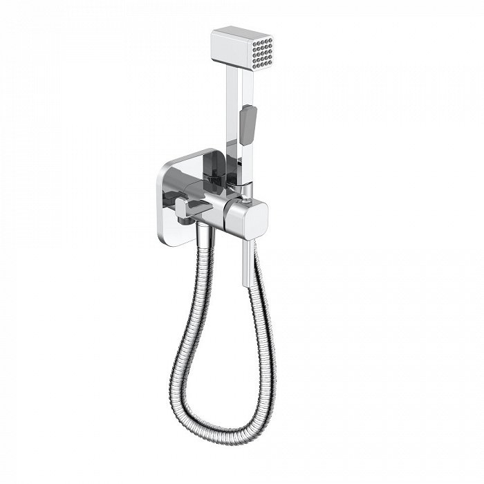 Гигиенический душ со смесителем Iddis 004SBS0i08 Хром гигиенический душ со смесителем ideal standard a5960set хром