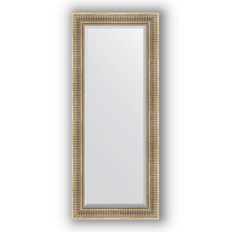 Зеркало Evoform Exclusive 147х62 Серебряный акведук зеркало напольное с фацетом в багетной раме серебряный акведук 93 мм 82x202 см