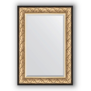 Зеркало Evoform Exclusive 100х70 Барокко золото