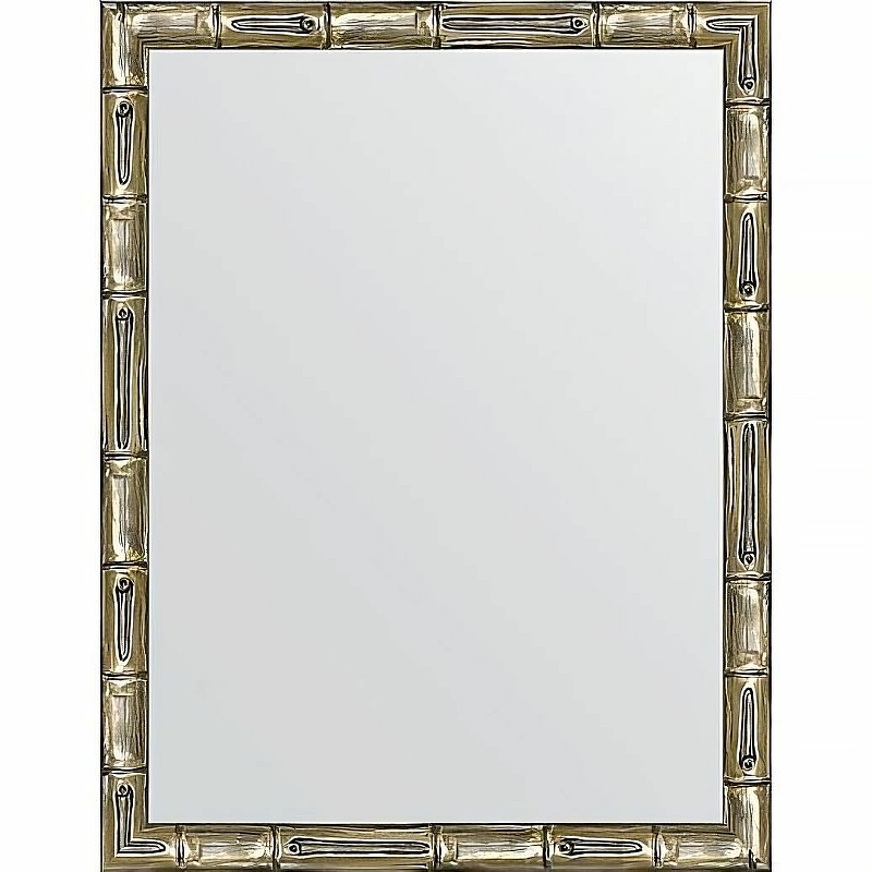 Зеркало Evoform Definite 44х34 BY 1329 в багетной раме - Серебряный бамбук 24 мм зеркало evoform definite 137х47 by 0712 в багетной раме золотой бамбук 24 мм