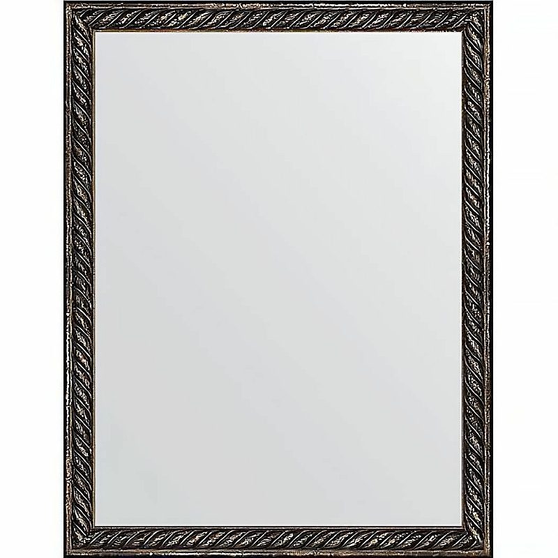 Зеркало Evoform Definite 44х34 BY 1339 в багетной раме - Витая бронза 26 мм зеркало evoform definite 44х34 by 1338 в багетной раме витая латунь 26 мм