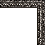 Зеркало Evoform Definite 47х37 BY 1340 в багетной раме - Черненое серебро 38 мм-1