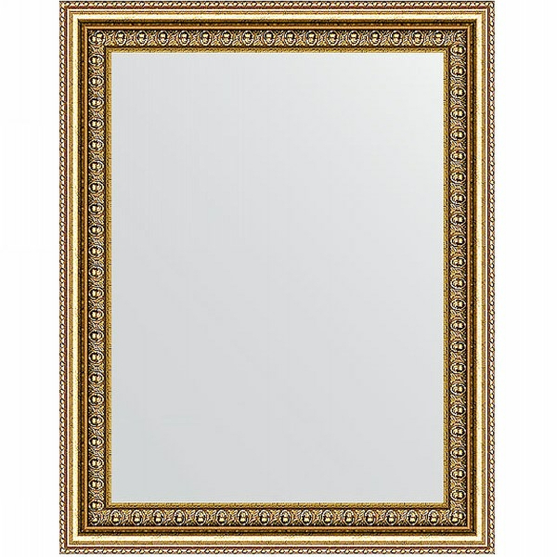 Зеркало Evoform Definite 48х38 BY 1344 в багетной раме - Бусы золотые 46 мм