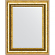 Зеркало Evoform Definite 52х42 BY 1353 в багетной раме - Состаренное золото 67 мм