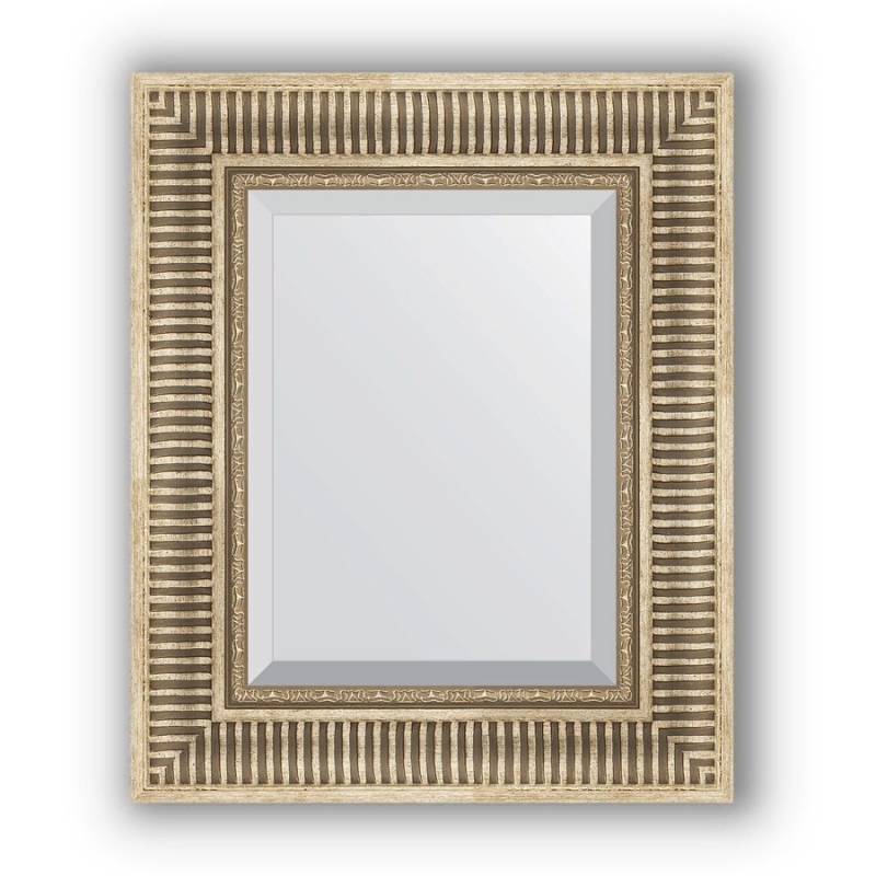 Зеркало Evoform Exclusive 57х47 Серебряный акведук зеркало напольное с фацетом в багетной раме серебряный акведук 93 мм 82x202 см