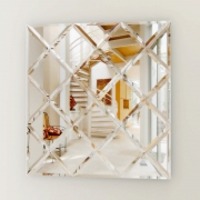Зеркальная плитка Evoform Reflective 10х10 со шлифованной кромкой-1