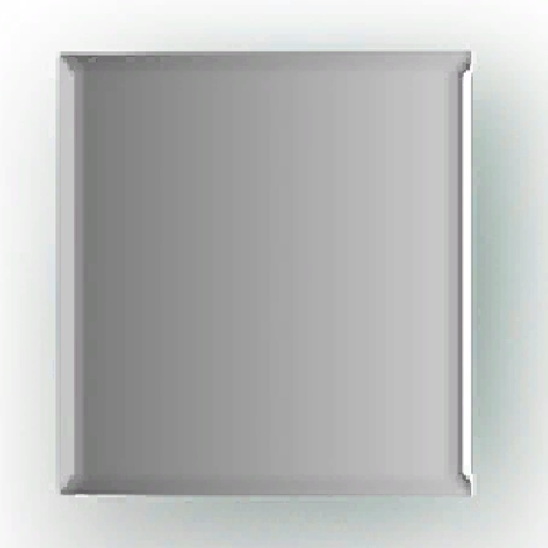 цена Зеркальная плитка Evoform Refractive 10х10 с фацетом 5 мм