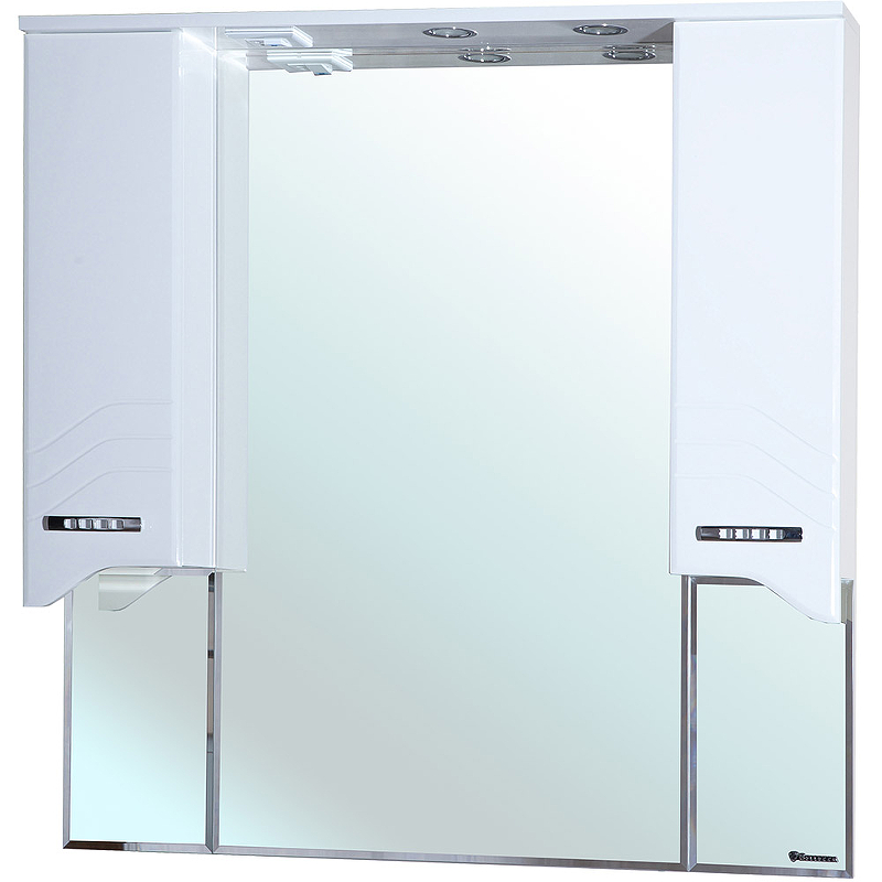 Зеркало со шкафом Bellezza Дрея 105 с подсветкой Белое зеркало со шкафом bellezza лагуна 105 4612118000016 с подсветкой белое