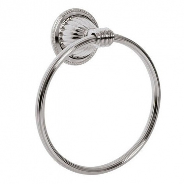 Кольцо для полотенец Boheme Hermitage 10384 Хром кольцо для полотенец boheme puro 10705 хром
