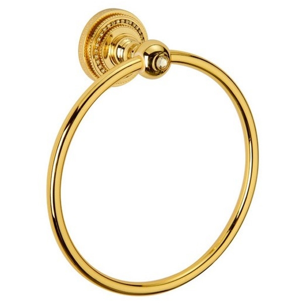 Кольцо для полотенец Boheme Imperiale 10405 Золото