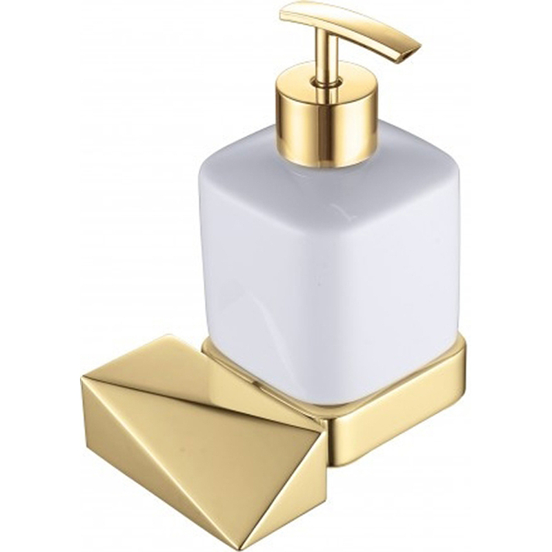 цена Дозатор для жидкого мыла Boheme New Venturo 10317-G Золото
