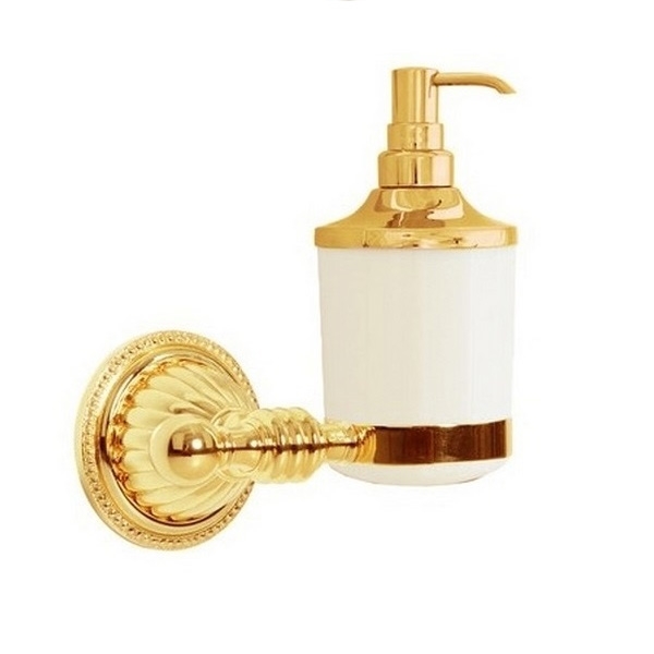 Дозатор для жидкого мыла Boheme Hermitage 10367 Золото комплект для туалета boheme hermitage 10368