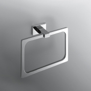 Кольцо для полотенец Colombo Design Look В1631.RRO Белый матовый хром-1