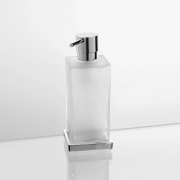 Дозатор для жидкого мыла Colombo Design Look B9317 Белый, Хром-1