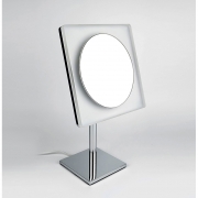 Косметическое зеркало Colombo Design Complementi B9755.0CR с увеличением и подсветкой Белый, Хром-1