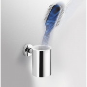 Стакан для зубных щеток Colombo Design Plus W4902 Белый, Хром-1