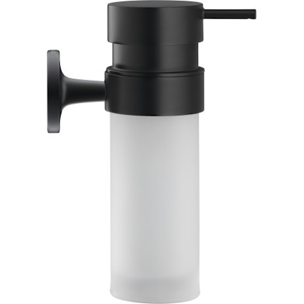 Дозатор для жидкого мыла Duravit Starck T 0099354600 Черный матовый дозатор для жидкого мыла raindrops shade стекло цвет черный
