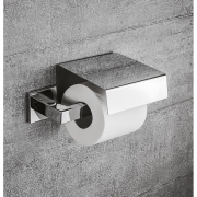 Держатель туалетной бумаги с крышкой Colombo Design Basic Q В3791 Хром-1