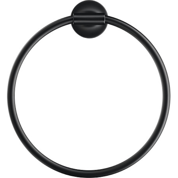 Кольцо для полотенец Duravit Starck T 0099474600 Черный матовый фото