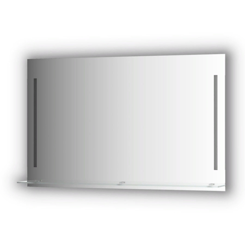 цена Зеркало Evoform Ledline-S 75х120 с подсветкой