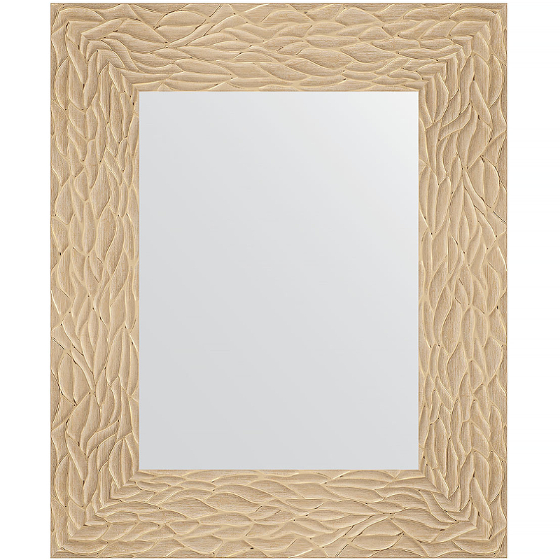 Зеркало Evoform Definite 56х46 BY 3021 в багетной раме - Золотые дюны 90 мм