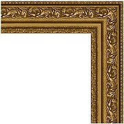 Зеркало Evoform Definite 74х54 BY 3039 в багетной раме - Виньетка состаренное золото 56 мм-1