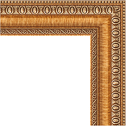 Зеркало Evoform Definite 75х55 BY 3042 в багетной раме - Золотые бусы на бронзе 60 мм-2