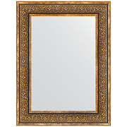 Зеркало Evoform Definite 83х63 BY 3063 в багетной раме - Вензель бронзовый 101 мм