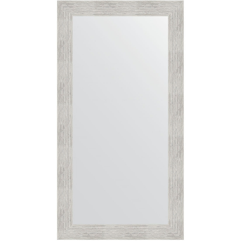 Зеркало Evoform Definite 106х56 BY 3080 в багетной раме - Серебряный дождь 70 мм зеркало evoform definite 106х56 сталь